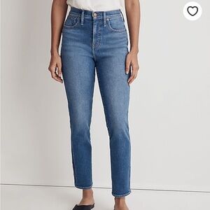 Madewell Stovepipe jeans size 25 Leaside Wash